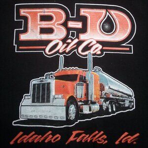 B-D Oil Company Semi Truck Idaho Falls T-Shirt